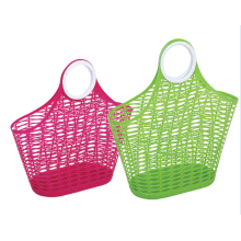 Multifunctional plastic laundry basket storage basket